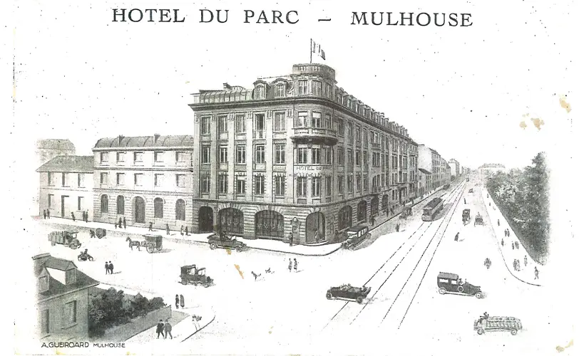 Carte postale ancienne - Hôtel Du Parce - Mulhouse