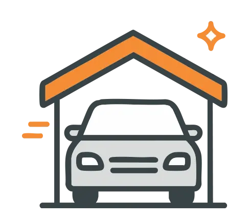 Garage privé sécurisé